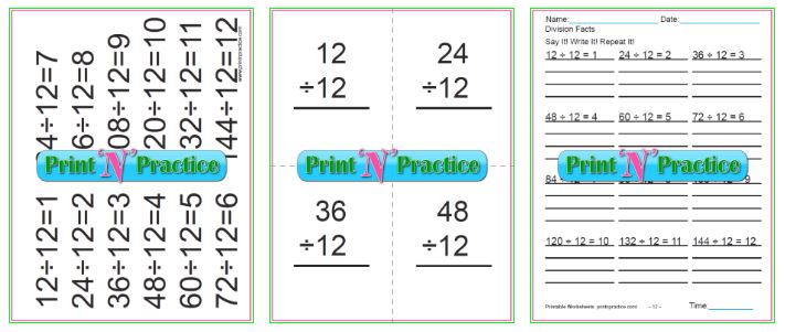 50+ Third Grade Division Worksheets ⭐ Kids Printable Division ...
