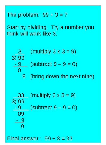 basic division step by step