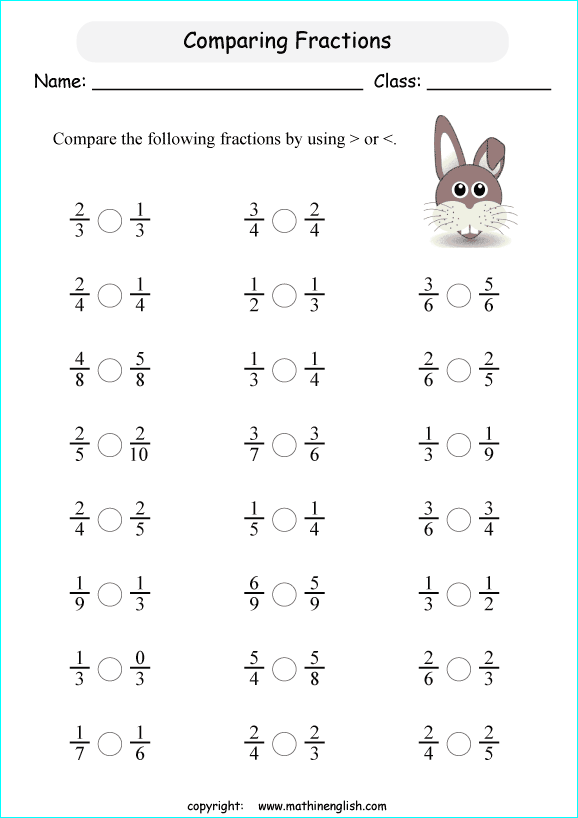 Printable primary math worksheet for math grades 1 to 6 based on ...
