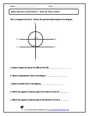 Geometry Basics Worksheet: Complete with ease | airSlate SignNow