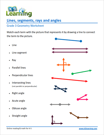 3rd Grade Geometry Worksheets | Worsheets library