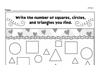 basic geometry worksheet printable