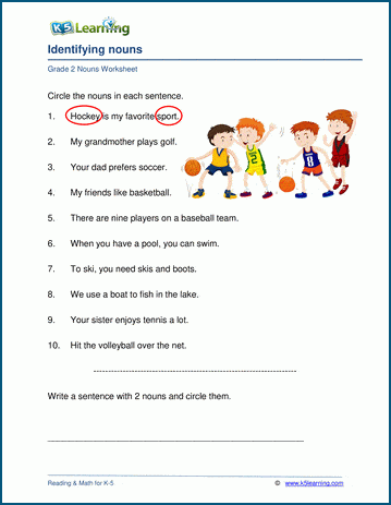 Grammar and Writing Worksheets | Worsheets library