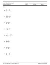 Free Pre-Algebra Worksheets &  Printables with Answers
