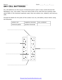 A Salt and Battery Worksheet for 9th - 12th Grade | Lesson Planet