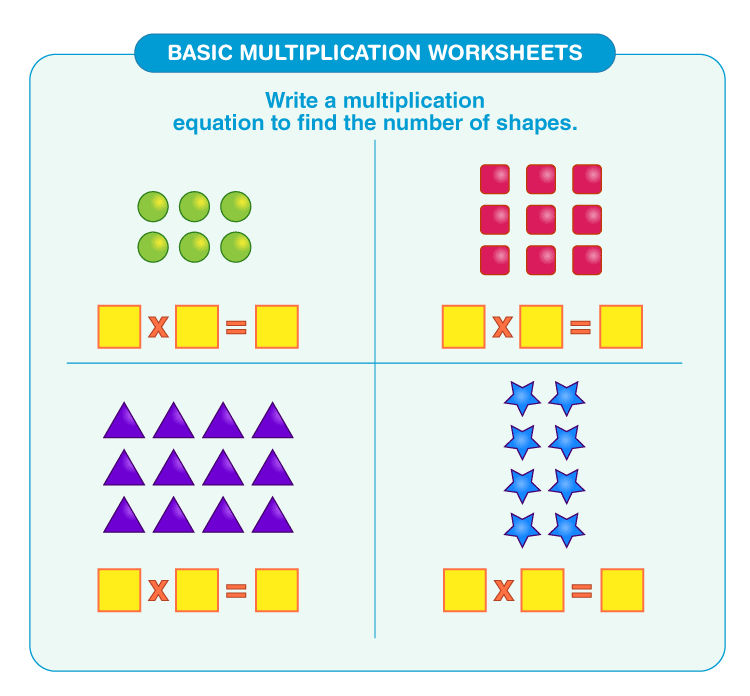 Basic Multiplication Worksheets | Download Free Printables For Kids