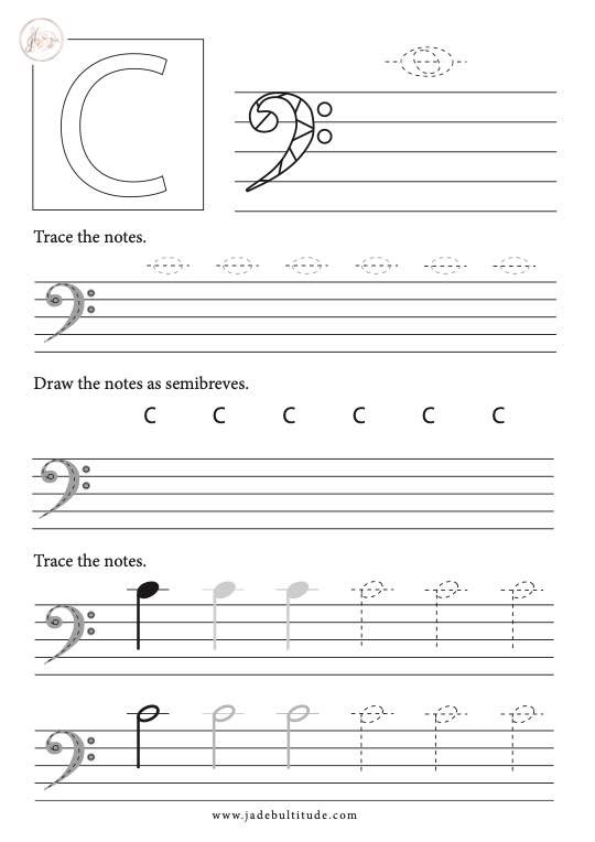 beginning music theory worksheet