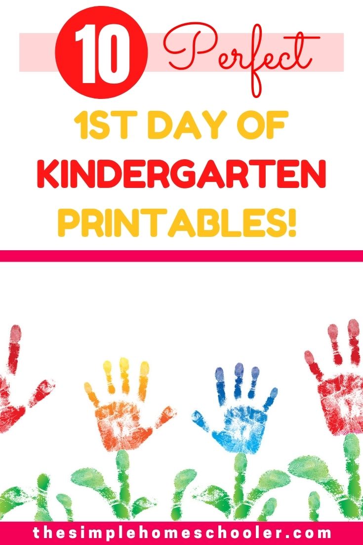 beginning of kindergarten worksheet