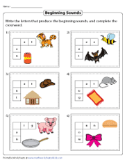Beginning Sounds Worksheets
