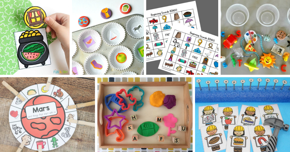 25+ Beginning Sounds Activities and Printables - Fun-A-Day!