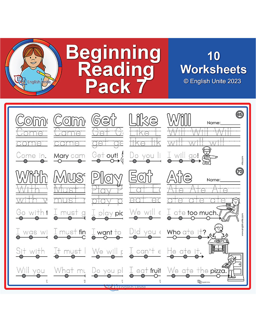 English Unite - Beginning Reading Pack 7 (61-70)