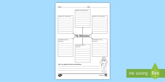 My Behavior Worksheet / Worksheet (Teacher-Made) 