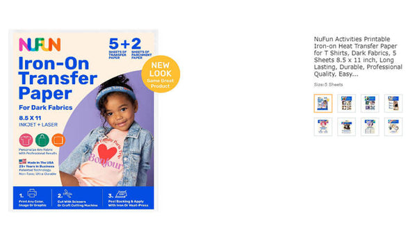 best inkjet iron on transfer paper