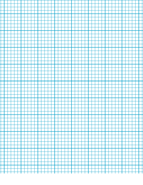 Printable Graph Paper - Blue - KidsPressMagazine.com