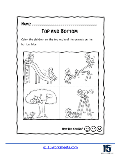 Top or Bottom Worksheets - 15 Worksheets Library