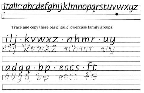 Cursive Handwriting Practice Worksheet 07C