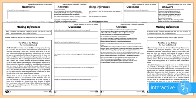 between the lines worksheet answers