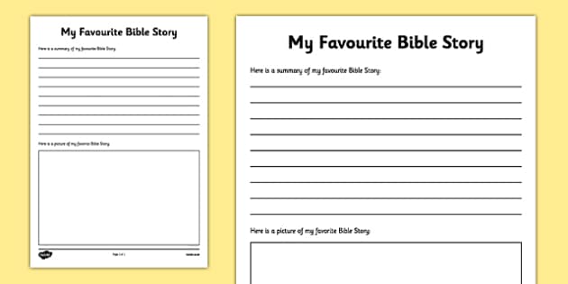 Free Printable Bible worksheets: Engage, Learn, and Grow in Faith