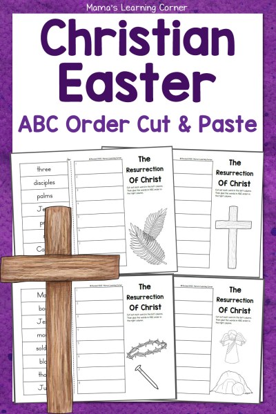 Big List of Christian Easter Worksheets and Printable Hands-On ...