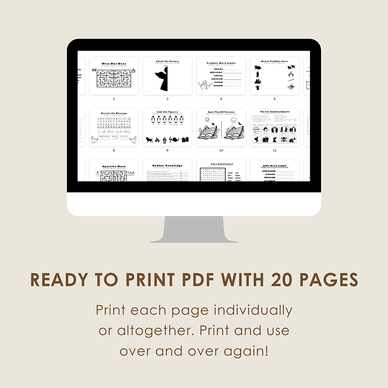 bible worksheet to print