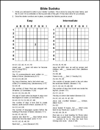 Bible Worksheets - Christian Preschool Printables