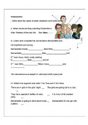the big bang theory video lesson - ESL worksheet by hgr_rgh