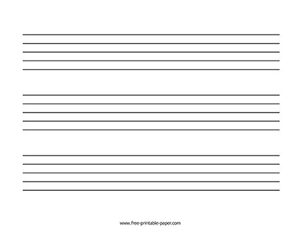 big staff paper printable