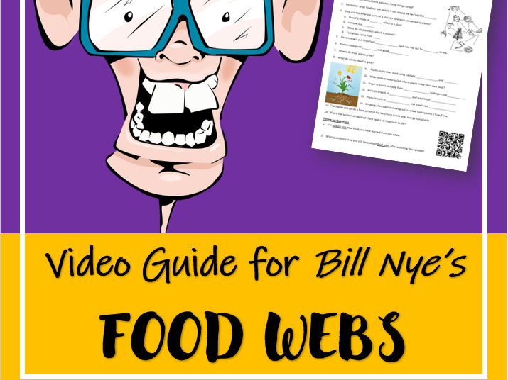 bill nye food webs worksheet