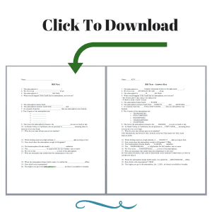 bill nye photosynthesis worksheet