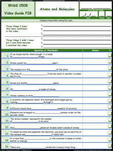 StarMaterials.com - Free Bill Nye Video Worksheets and Free Bill ...