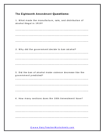 bill of rights activity worksheet