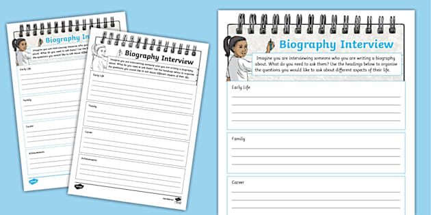 Download Autobiography Template 24 | Autobiography template ...