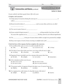 Ecosystems and Biomes Teaching Resources :: 49 - 72