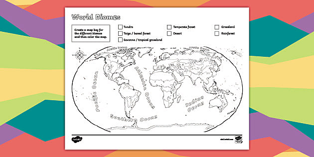biomes of the world worksheet key