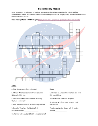 black history month spiral puzzle worksheet answers