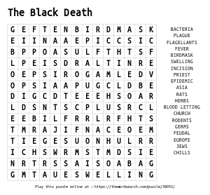 black history month word search worksheet