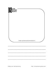 black history month worksheet