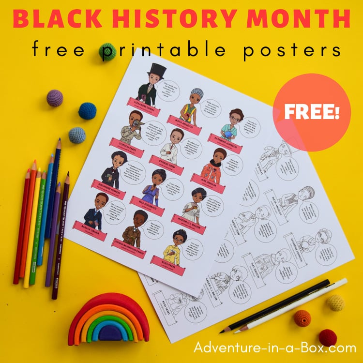black history print outs