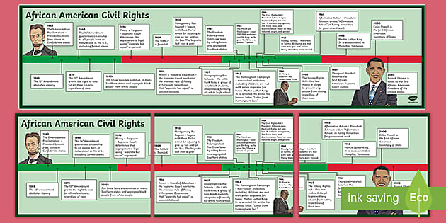 black history timeline worksheet