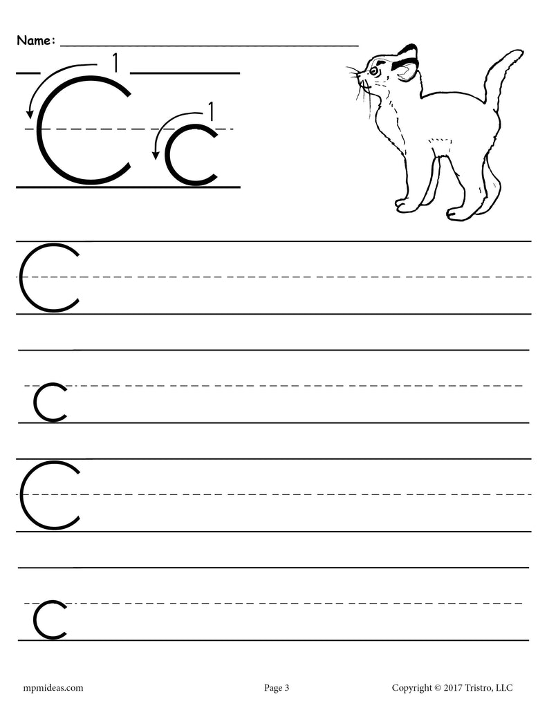 Cursive Handwriting Worksheets - Free Printable! | Mama Geek
