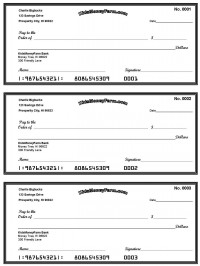blank check worksheet
