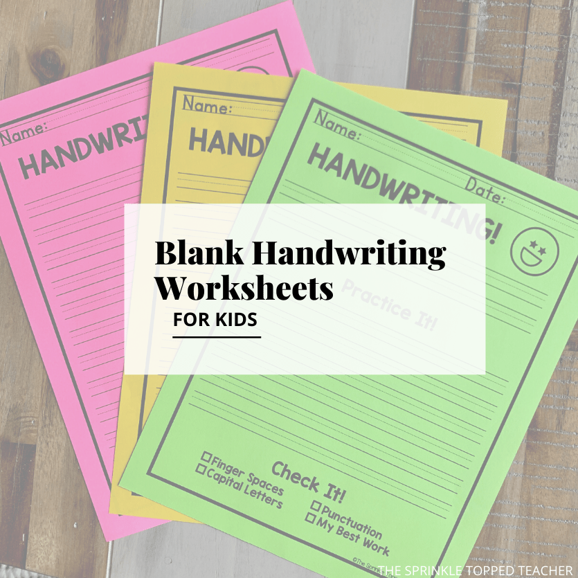 Cursive Handwriting Practice Worksheets - Thrive Literacy Corner Shop