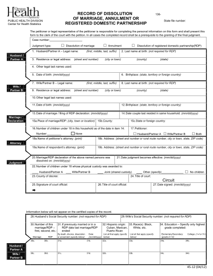 16 blank divorce papers pdf - Free to Edit, Download &  Print | CocoDoc