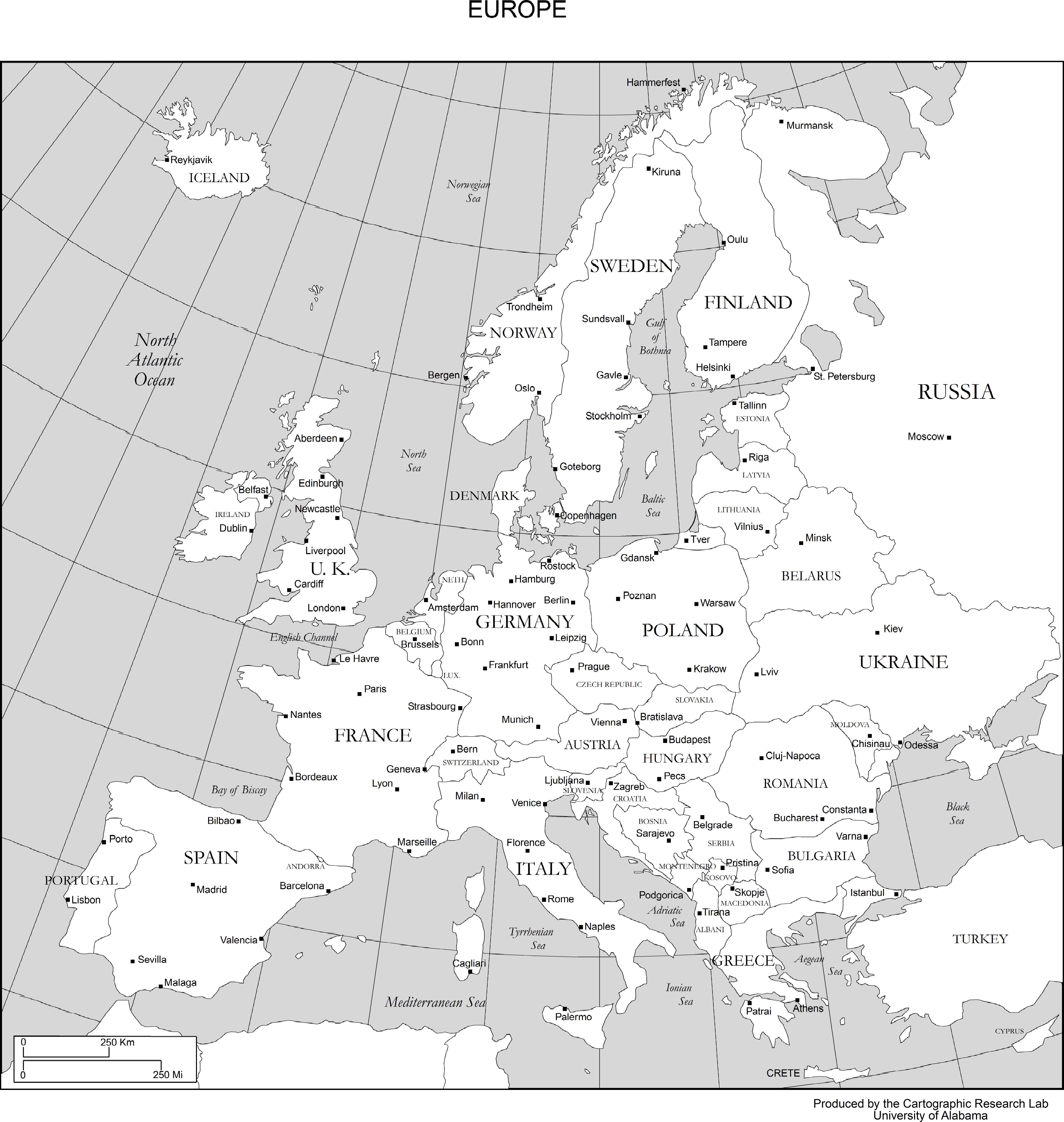 Maps of Europe Worksheets Library Maps of Europe Worksheets Library
