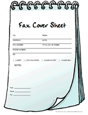blank fax cover sheet printable pdf