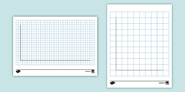 Blank Line Graph Template For Kids | Make Your Own Chart