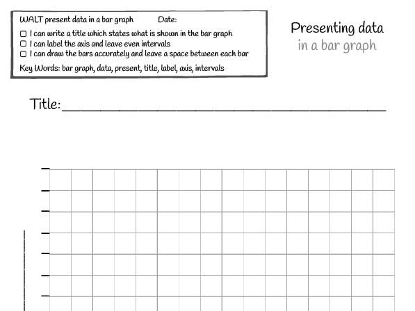 Blank Bar Graph  
