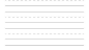 Blank Printable Handwriting Sheets for Kids - Tims Printables