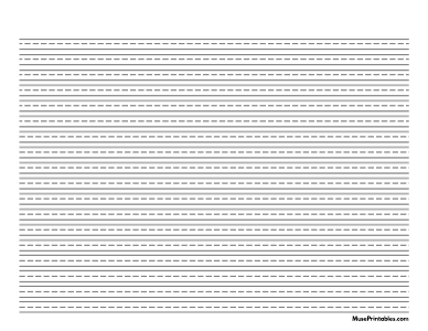 Free Printable Handwriting Paper