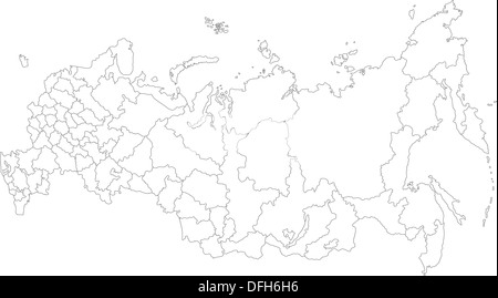 blank map europe russia